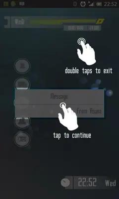 SAO Messaging android App screenshot 1