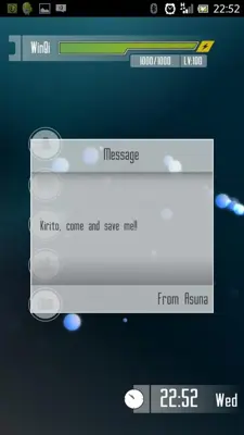 SAO Messaging android App screenshot 2